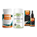 Immun-Set: ProFuel EISEN + Sinob Vitamin D3 + ProFuel Zink – alle enthaltenen Artikel