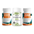 Immun-Set: ProFuel EISEN + Sinob Vitamin D3 + ProFuel Zink – alle enthaltenen Artikel