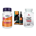 Immun-Set: Now Foods Vitamin + ProFuel Vitamin + #GYMJUICE ZINC – alle enthaltenen Artikel