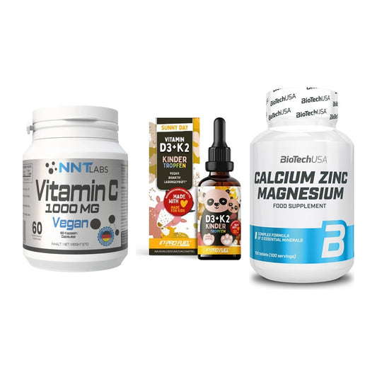 Immun-Set: NNT Vitamin C + ProFuel VITAMIN + BioTech Calcium – alle enthaltenen Artikel