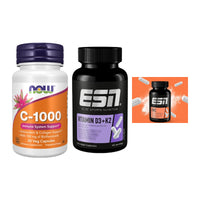 Immun-Set: Now Foods Vitamin + ESN Vitamin D3 + ESN Zinc