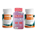 Immun-Set: ProFuel EISEN + INLEAD Vitamin D3 + ProFuel Zink – alle enthaltenen Artikel