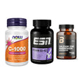 Immun-Set: Now Foods Vitamin + ESN Vitamin D3 + BioTech Calcium – alle enthaltenen Artikel