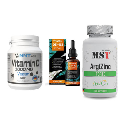 Immun-Set: NNT Vitamin C + ProFuel Vitamin + MST ArgiZinc – alle enthaltenen Artikel