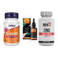 Immun-Set: Now Foods Vitamin + ProFuel Vitamin + MST Zinc Chelate – alle enthaltenen Artikel