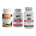 Immun-Set: ProFuel EISEN + MST Vitamin D3 + MST Zinc Chelate – alle enthaltenen Artikel
