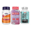 Immun-Set: Now Foods Vitamin + INLEAD Vitamin D3 + Nutrend Zinc – alle enthaltenen Artikel
