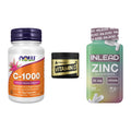 Immun-Set: Now Foods Vitamin + Peak Vitamin D + INLEAD Zink – alle enthaltenen Artikel