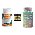 Immun-Set: ProFuel EISEN + Peak Vitamin D + INLEAD Zink – alle enthaltenen Artikel