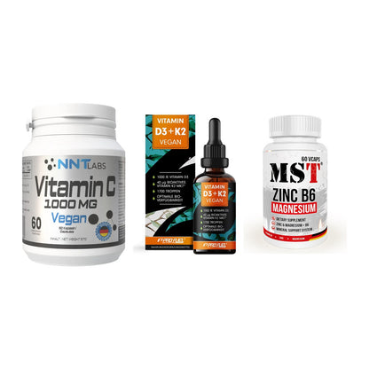 Immun-Set: NNT Vitamin C + ProFuel Vitamin + MST Zinc – alle enthaltenen Artikel