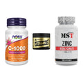 Immun-Set: Now Foods Vitamin + Peak Vitamin D + MST Zinc Chelate – alle enthaltenen Artikel