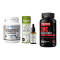 Immun-Set: NNT Vitamin C + Sinob Vitamin D3 + Body Attack Zink – alle enthaltenen Artikel