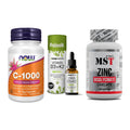 Immun-Set: Now Foods Vitamin + Sinob Vitamin D3 + MST Zinc Chelate – alle enthaltenen Artikel