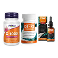 Immun-Set: Now Foods Vitamin + ProFuel Vitamin + ProFuel Zink – alle enthaltenen Artikel