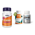 Immun-Set: Now Foods Vitamin + ProFuel Omega 3 + NNT Zink 50mg – alle enthaltenen Artikel