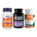 Immun-Set: Now Foods Vitamin + ESN Vitamin D3 + ProFuel Zink – alle enthaltenen Artikel