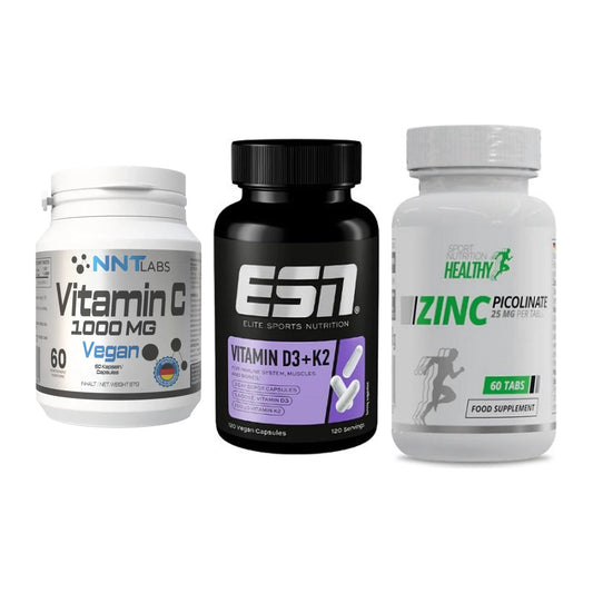 Immun-Set: NNT Vitamin C + ESN Vitamin D3 + MST Healthy Zinc – alle enthaltenen Artikel