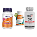 Immun-Set: Now Foods Vitamin + ProFuel Omega 3 + MST Zinc Chelate – alle enthaltenen Artikel