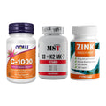 Immun-Set: Now Foods Vitamin + MST Vitamin D3 + ProFuel Zink – alle enthaltenen Artikel