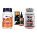 Immun-Set: Now Foods Vitamin + ProFuel Vitamin + MST Zinc Chelate – alle enthaltenen Artikel