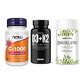 Immun-Set: Now Foods Vitamin + Big Zone Vitamin + Sinob Zink – alle enthaltenen Artikel
