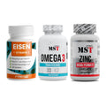 Immun-Set: ProFuel EISEN + MST Omega 3 500 + MST Zinc Chelate – alle enthaltenen Artikel