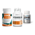 Immun-Set: ProFuel EISEN + BioTech Vitamin + NNT Zink 50mg – alle enthaltenen Artikel