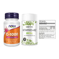 Immun-Set: Now Foods Vitamin + Sinob Vitamin D3 + GN Zinc Citrate – alle enthaltenen Artikel