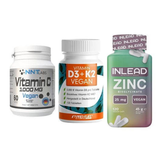 Immun-Set: NNT Vitamin C + ProFuel Vitamin + INLEAD Zink – alle enthaltenen Artikel