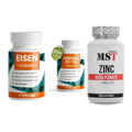 Immun-Set: ProFuel EISEN + ProFuel Omega 3 + MST Zinc Chelate – alle enthaltenen Artikel