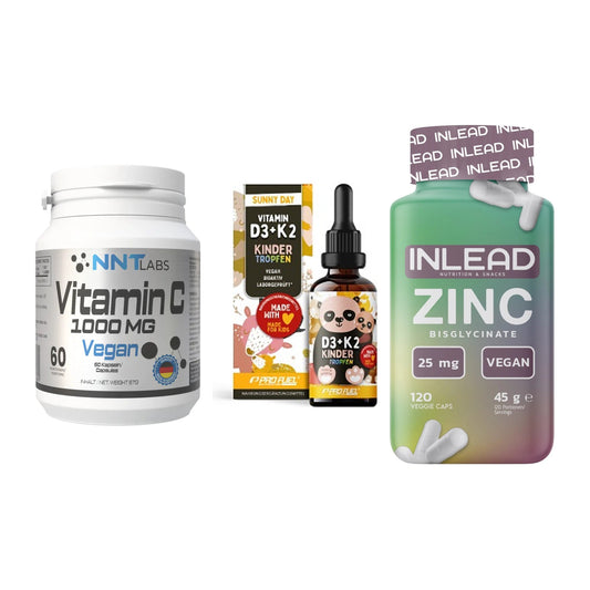 Immun-Set: NNT Vitamin C + ProFuel VITAMIN + INLEAD Zink – alle enthaltenen Artikel