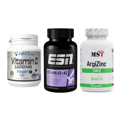 Immun-Set: NNT Vitamin C + ESN Vitamin D3 + MST ArgiZinc – alle enthaltenen Artikel