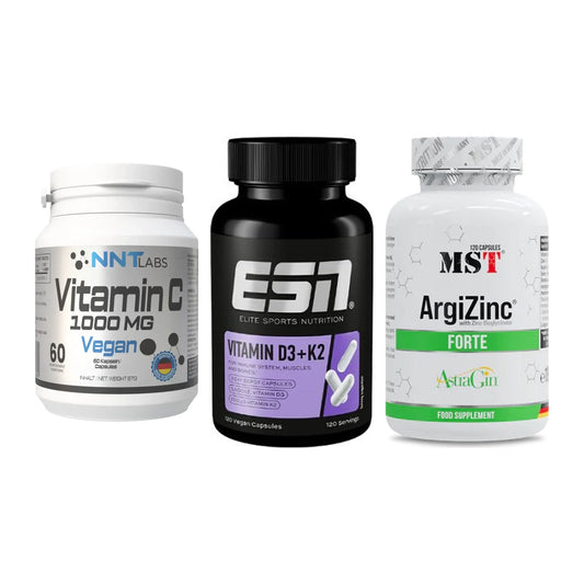 Immun-Set: NNT Vitamin C + ESN Vitamin D3 + MST ArgiZinc – alle enthaltenen Artikel