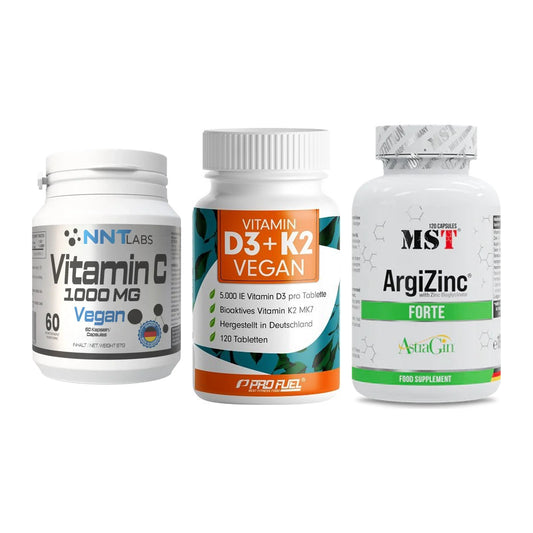 Immun-Set: NNT Vitamin C + ProFuel Vitamin + MST ArgiZinc – alle enthaltenen Artikel