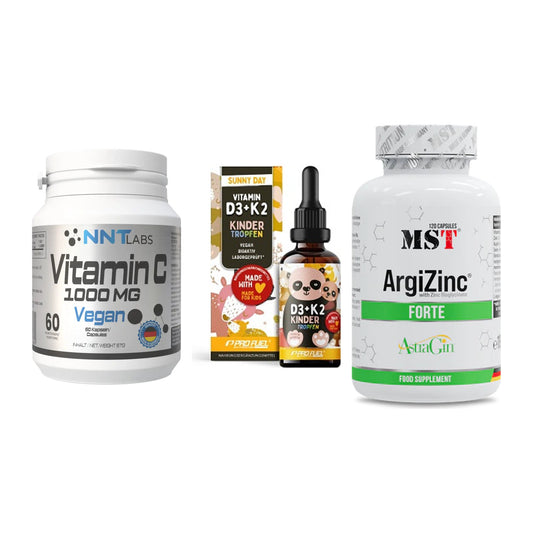 Immun-Set: NNT Vitamin C + ProFuel VITAMIN + MST ArgiZinc – alle enthaltenen Artikel