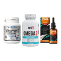 Immun-Set: NNT Vitamin C + MST Omega 3 500 + ProFuel Zink – alle enthaltenen Artikel