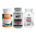 Immun-Set: ProFuel EISEN + MST Calcium + #GYMJUICE ZINC – alle enthaltenen Artikel