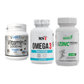 Immun-Set: NNT Vitamin C + MST Omega 3 500 + MST Healthy Zinc – alle enthaltenen Artikel