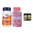 Immun-Set: Now Foods Vitamin + INLEAD Vitamin D3 + Peak Zink Chelat – alle enthaltenen Artikel