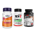 Immun-Set: Now Foods Vitamin + MST Vitamin D3 + Big Zone Zink – alle enthaltenen Artikel