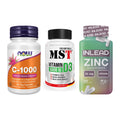 Immun-Set: Now Foods Vitamin + MST Vitamin D3 + INLEAD Zink – alle enthaltenen Artikel