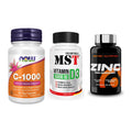 Immun-Set: Now Foods Vitamin + MST Vitamin D3 + Scitec Zinc – alle enthaltenen Artikel