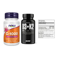 Immun-Set: Now Foods Vitamin + Big Zone Vitamin + GN Zinc Citrate – alle enthaltenen Artikel