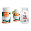 Immun-Set: ProFuel EISEN + ProFuel Omega 3 + #GYMJUICE ZINC – alle enthaltenen Artikel