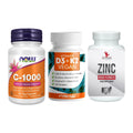 Immun-Set: Now Foods Vitamin + ProFuel Vitamin + #GYMJUICE ZINC – alle enthaltenen Artikel