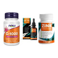 Immun-Set: Now Foods Vitamin + ProFuel Vitamin + ProFuel Zink – alle enthaltenen Artikel
