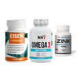 Immun-Set: ProFuel EISEN + MST Omega 3 500 + NNT Zink 50mg – alle enthaltenen Artikel