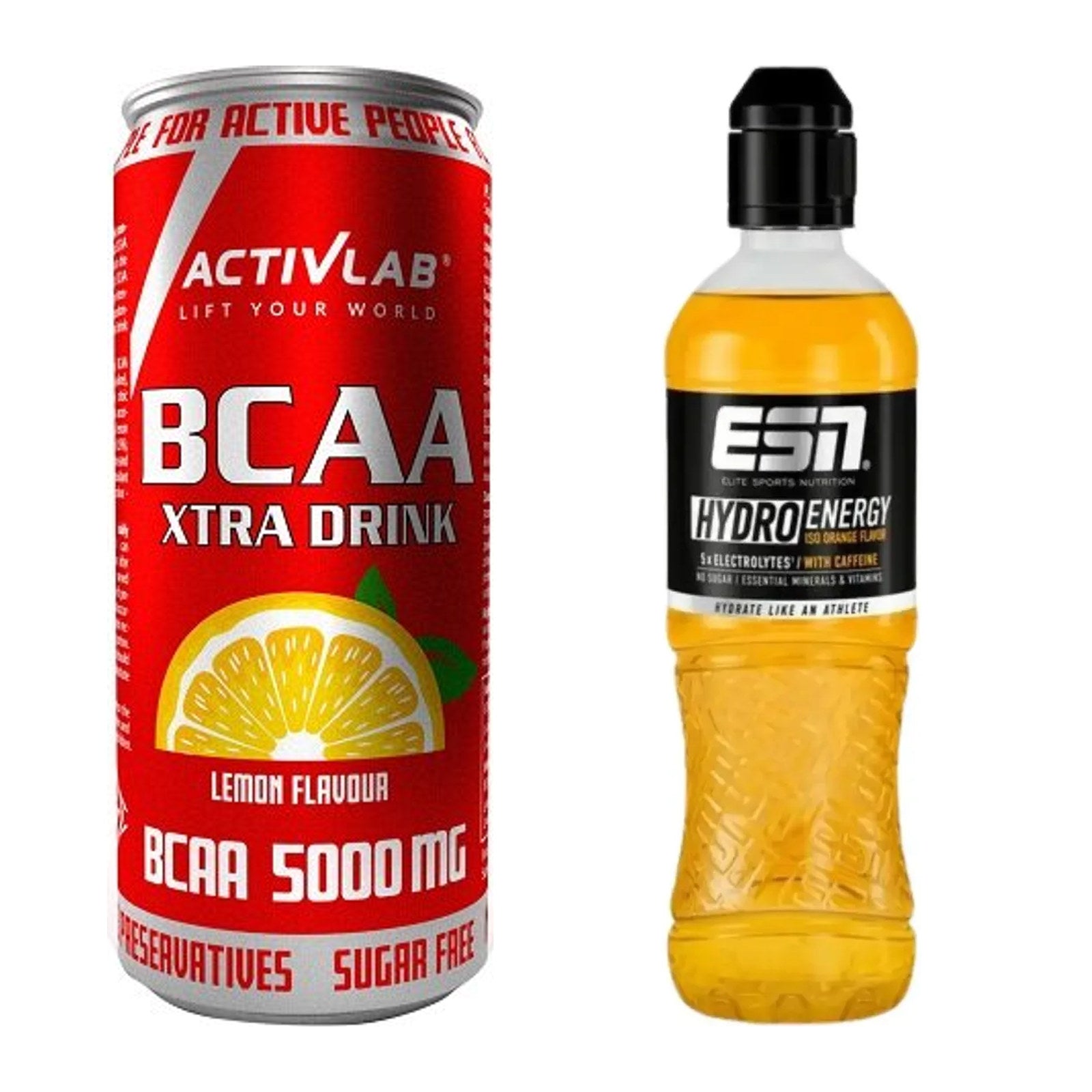 Intra-Workout-Set: Activlab BCAA Xtra Drink + ESN HydroEnergy – alle enthaltenen Artikel
