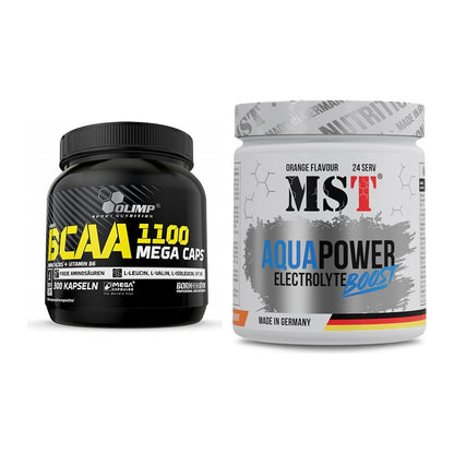 Intra-Workout-Set: Olimp BCAA Mega Caps + MST Aqua Power – alle enthaltenen Artikel