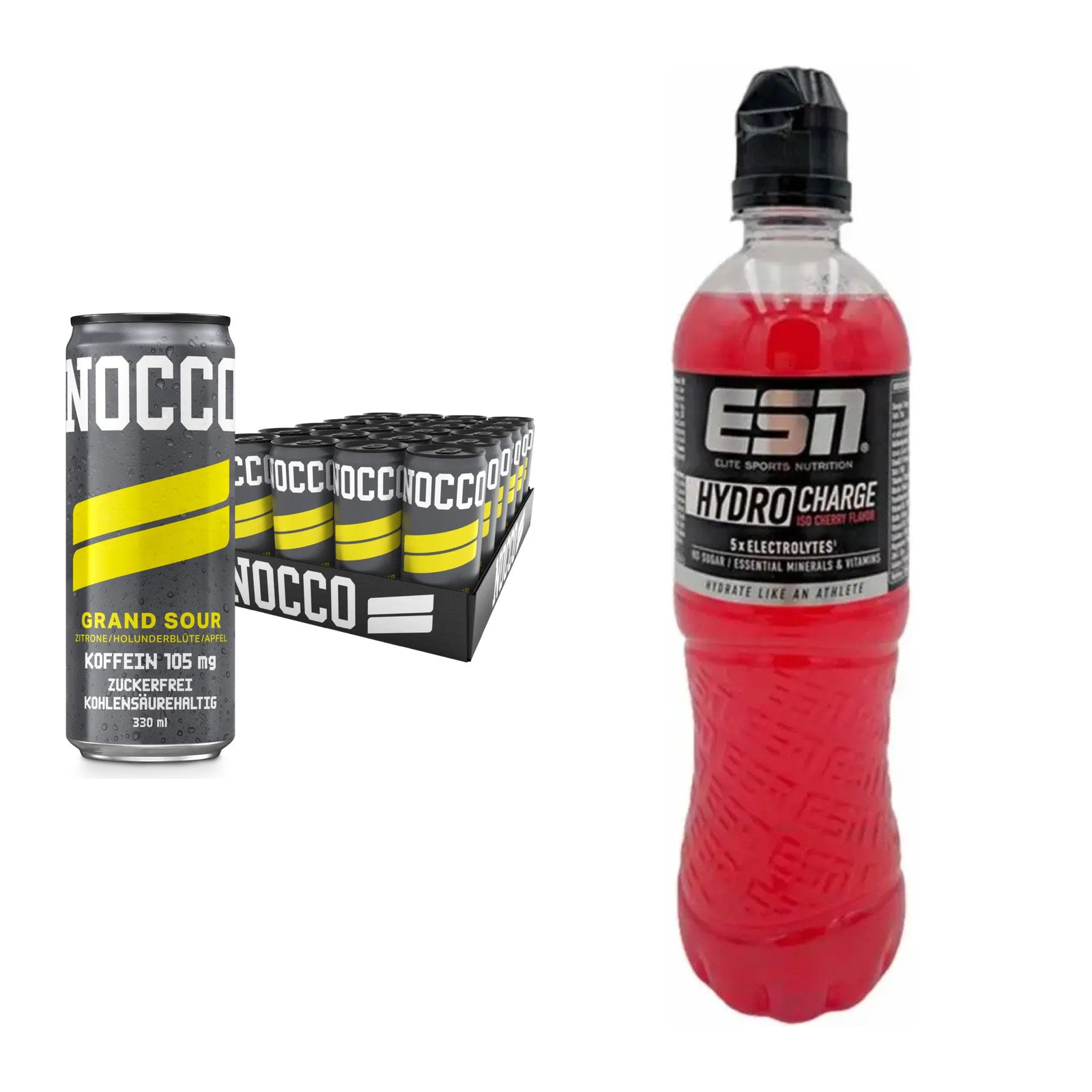 Intra-Workout-Set: Nocco BCAA Drink 24 x + ESN HydroCharge – alle enthaltenen Artikel